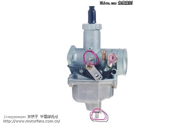 请教济南轻骑125化油器漏油 有图 - 山东摩友交
