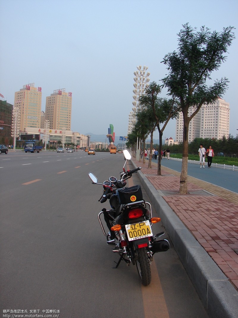 EN150安装豪爵踏板后尾箱 - 豪爵铃木 - 摩托车