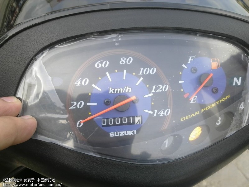 纪念版赛驰报到 - 弯梁世界 - 济南铃木弯梁摩托