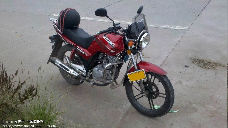 刚入手的GSX125-3L,多图,磨合中 - 摩托车论坛