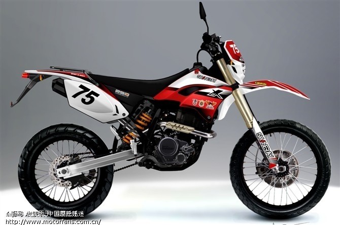 鑫源越野摩托车XY250GY-2滑胎版、越野版各