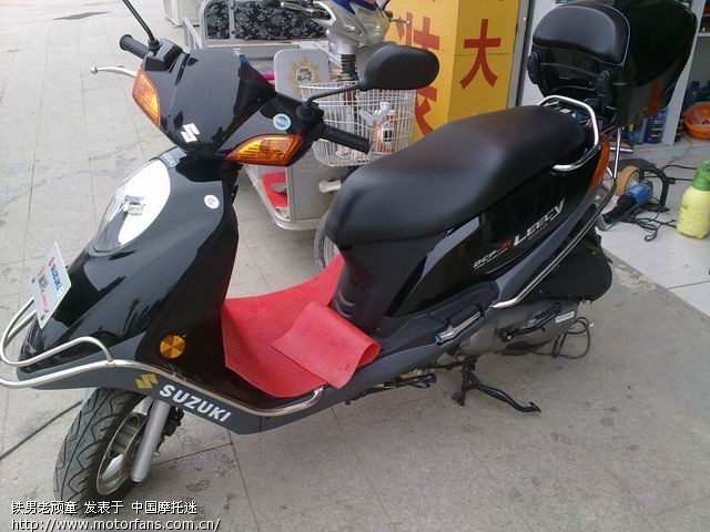 轻骑铃木『新睿彩』国3电喷车---磨合感受(随时