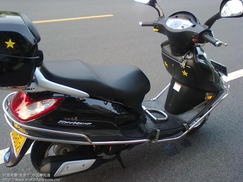 补交作业豪爵天鹰。 - 踏板论坛 - 铃木踏板摩托