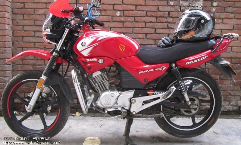 07发烧G 改装轮胎和加装风挡心得·· - 雅马哈