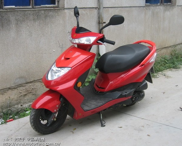 300km了 ,红色迅鹰, - 踏板论坛 - 雅马哈踏板摩