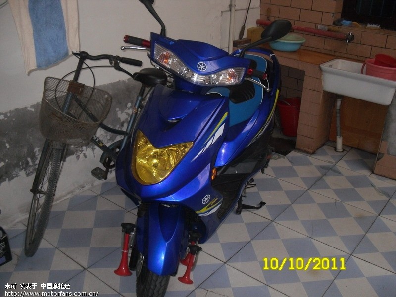 我改装的国产迅鹰 - 踏板论坛 - 雅马哈踏板摩托