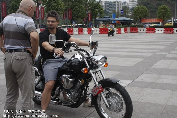 围观…【摩博会现场力帆V250试骑活动】 - 力