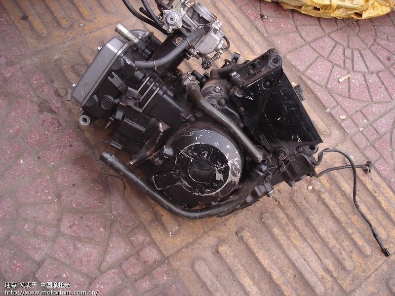 雅马哈350cc大单缸发动机.本田gb500\/cb125,三