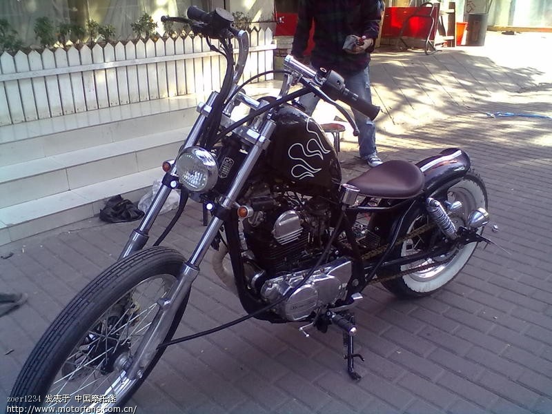 黄河川骑250变身小哈雷 - 维修改装 - 摩托车论