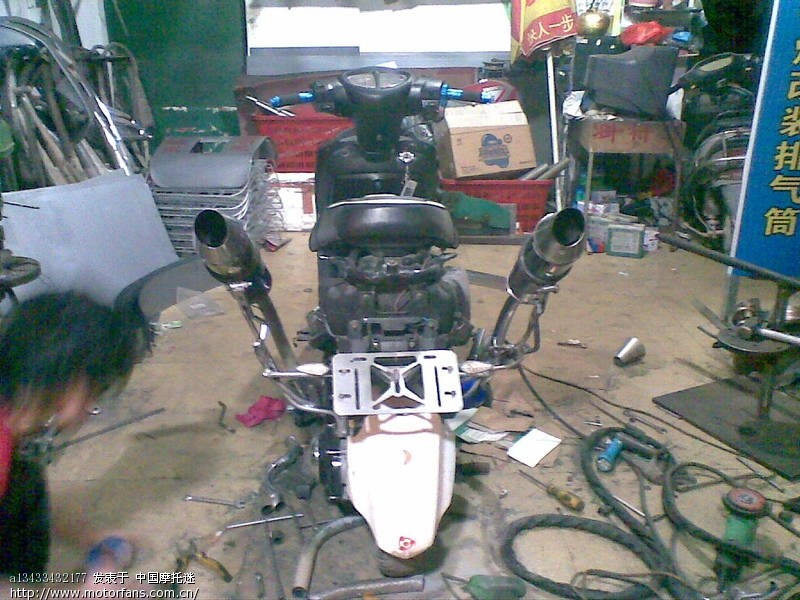 大量惠东蓝巨星改装图. - 踏板论坛 - 铃木踏板摩