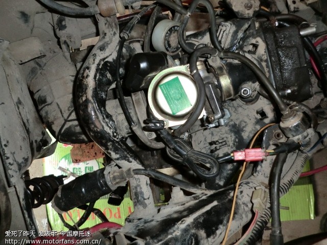 踏板车发动机拆了,又装, - 维修改装 - 摩托车论