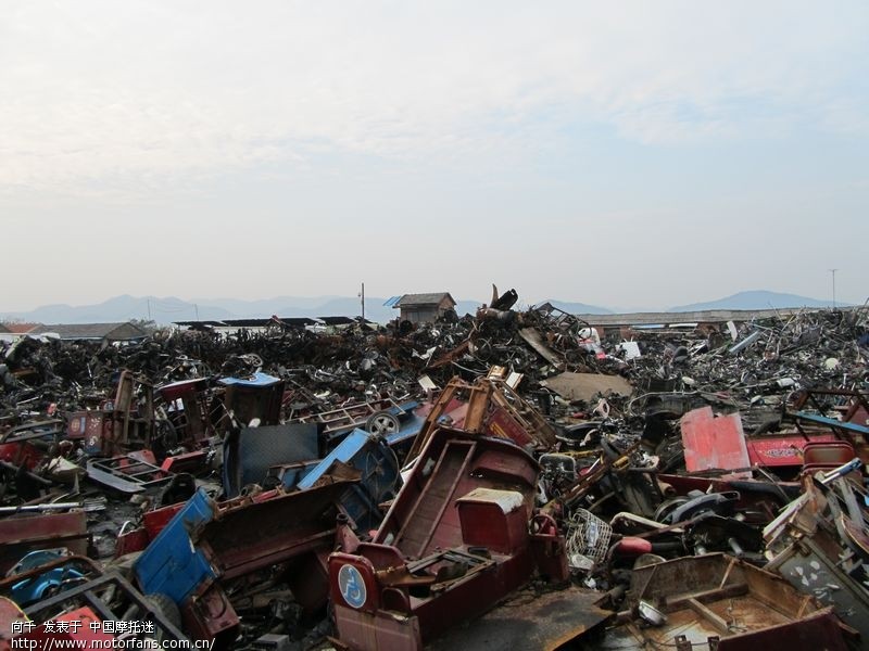 今天找到的摩托车报废场 - 摩托车论坛 - 摩托车