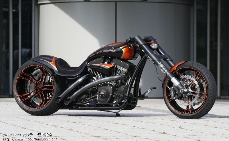 和大家分享几个哈雷改装车 - 天下大排 - 哈雷H