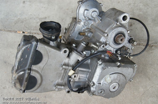 用RMZ450发动机 装一台街车 - 维修改装 - 摩托