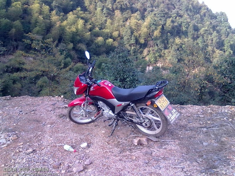 晒下爱车锋朗 - 五羊本田 - 锋朗125 - 摩托车论