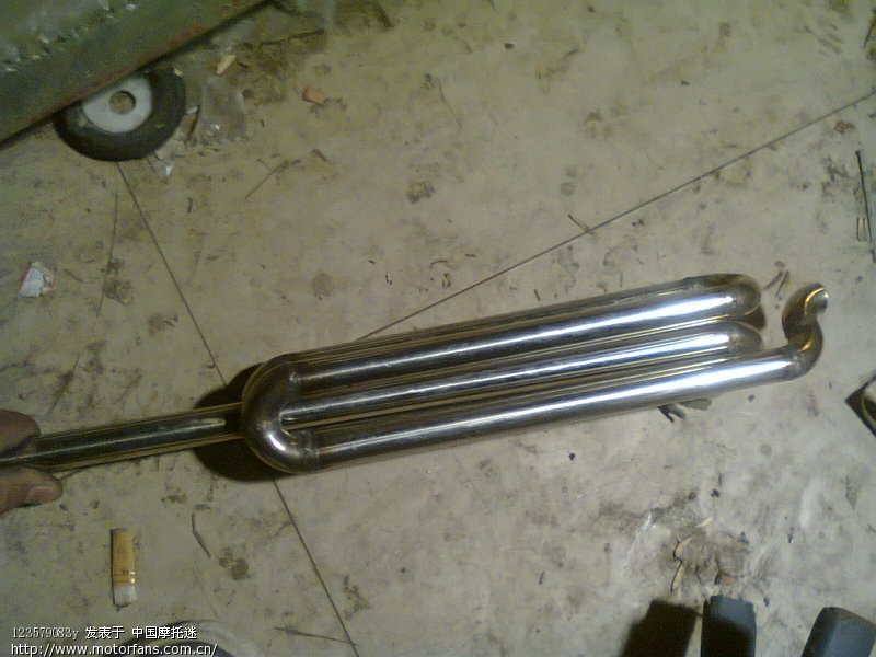 自制排气管。请问高手这样构造能使用吗` - 维