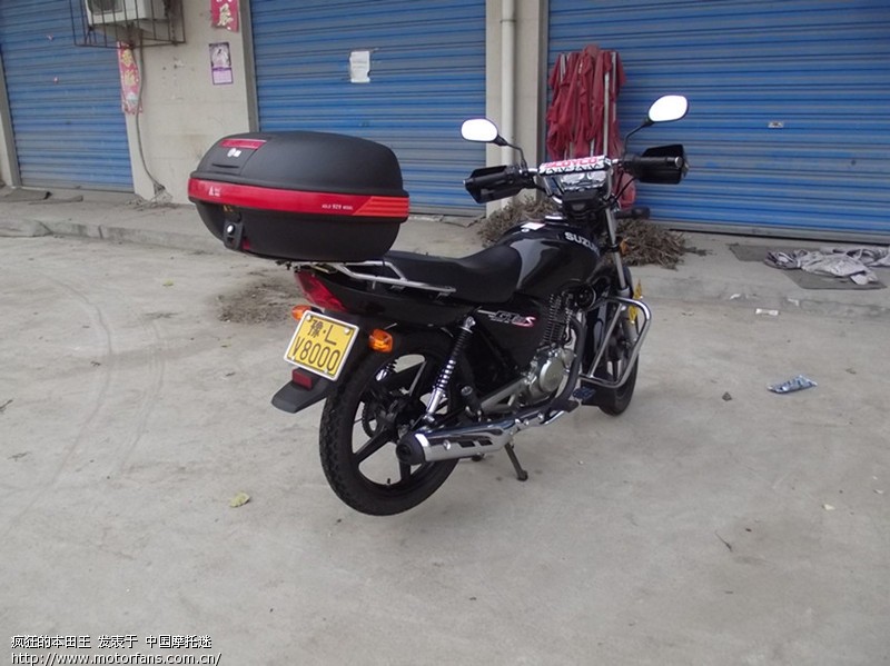 gt125轮毂改漆 - 摩托车论坛 - 济南铃木 - 摩托车