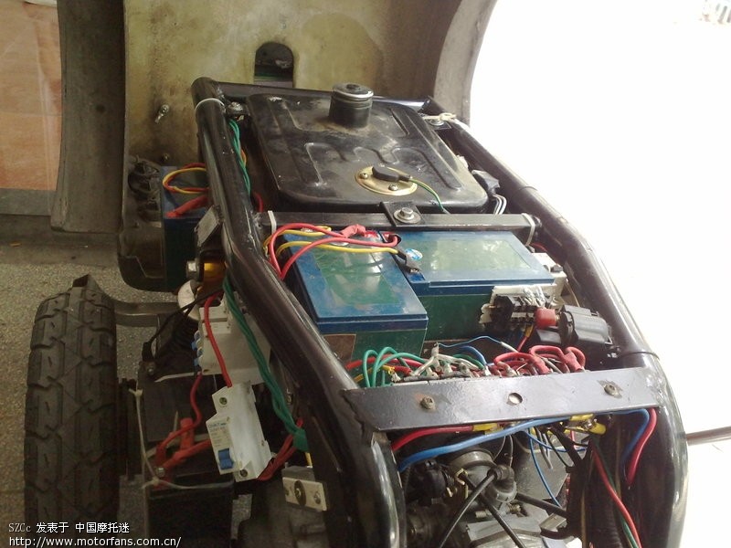 混合动力的踏板三轮 - 三轮挎子 - 摩托车论坛 -