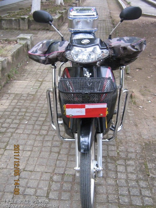 晒晒我的力帆48Q-5弯梁车,跑了1200多公里。