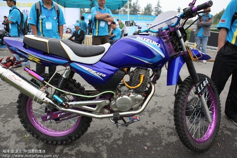 GT125 改装 - 摩托车论坛 - 济南铃木 - 摩托车论