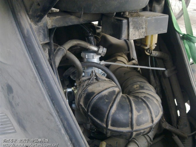 踏板车换CG的化油器,大家拍砖。 - 维修改装 -