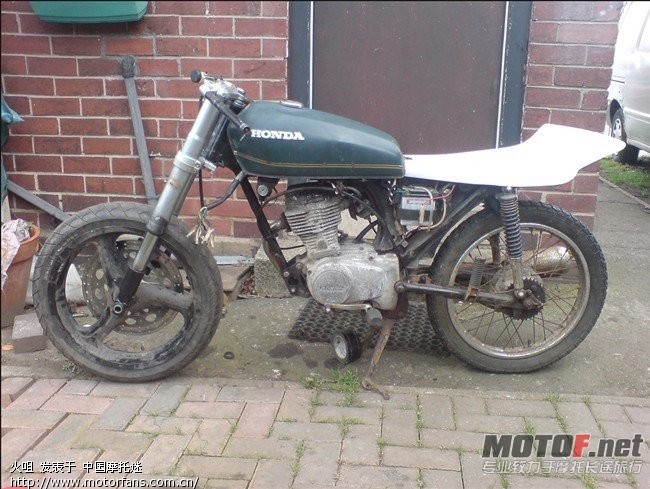 80年代二代本田CG125小改装 希望提供技术交
