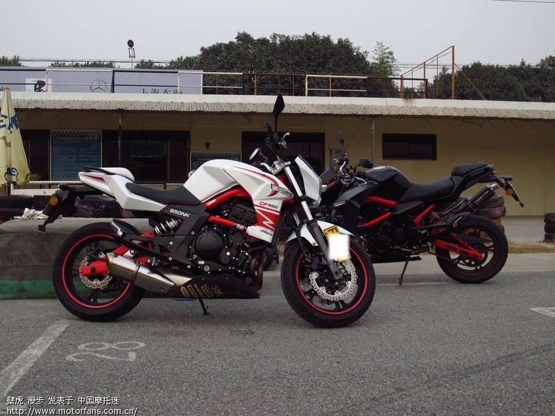新年第一跑 cf650白玉兰赛车场视频 摩托车高清图片