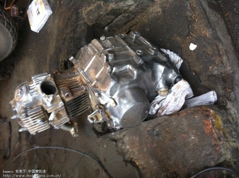 又一台嘉陵70改本田BENLY50S。 - 维修改装 