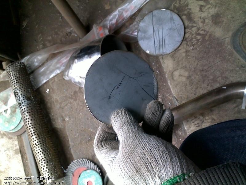 自制回压排气管1+-+维修改装-+摩托车论坛-+中