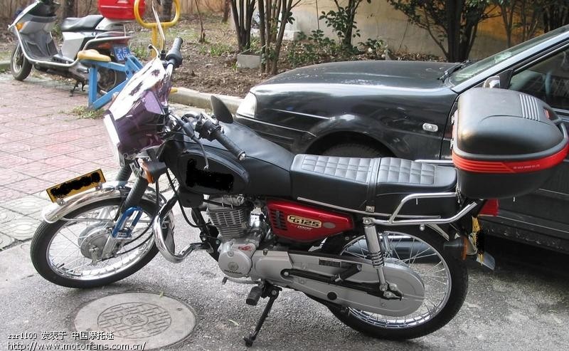 给CG125定制了个油箱套子 - 摩托车论坛 - 摩托