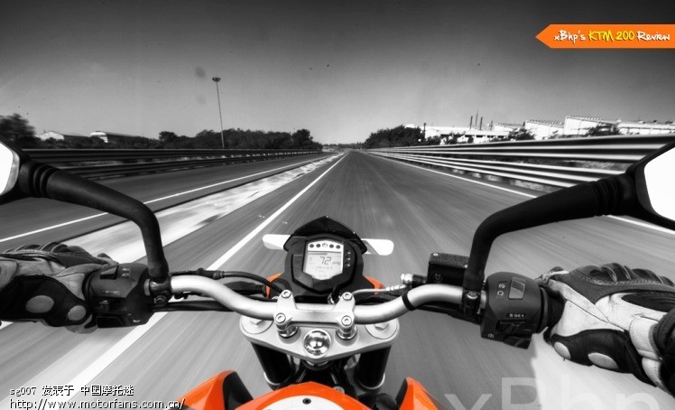 手KTM在印度发布DUKE 200,推广价11.75万卢