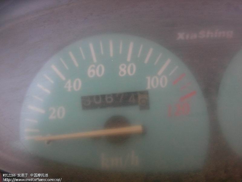 三阳公主SEC125-T 30000公里 一直用汽车机油