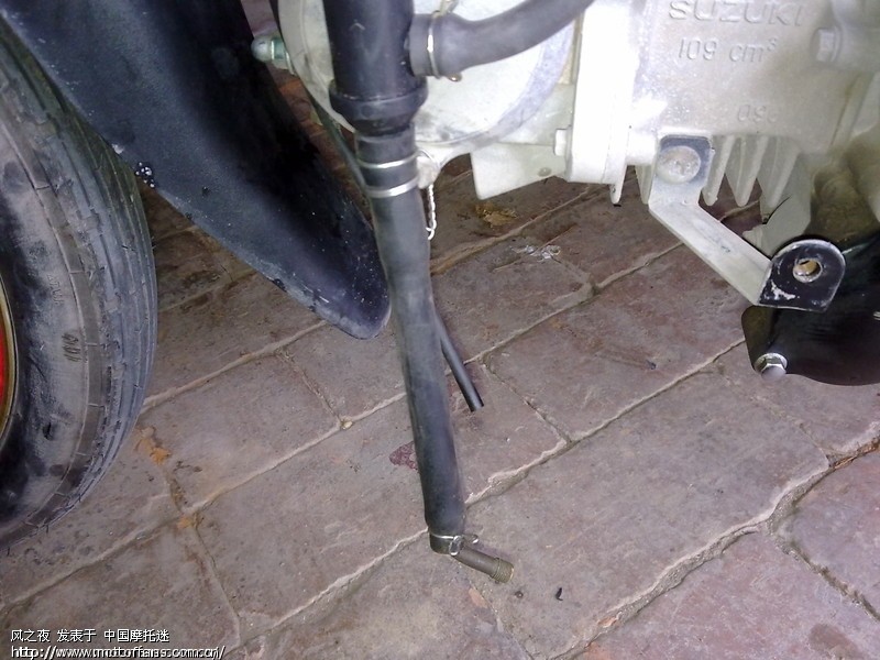 赛驰改装雅马哈的油水分离器 - 弯梁世界 - 济南