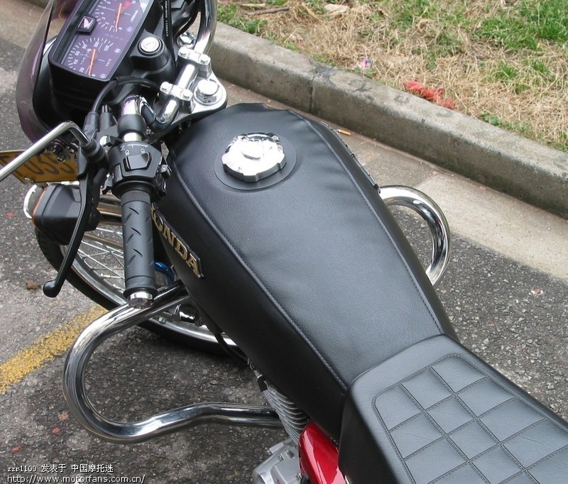 给CG125定制了个油箱套子 - 摩托车论坛 - 摩托