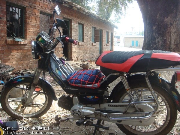 喜马牌48型助力摩托车给予我的感动,使用六年