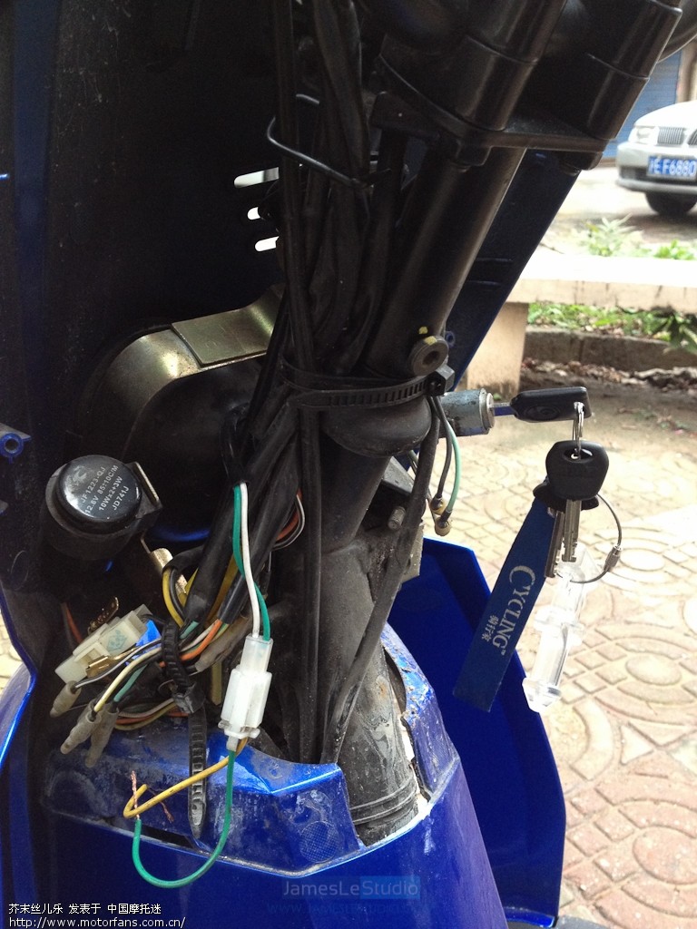 金城蛋蛋 49CC,双闪开光成功,闪光器顺利工作