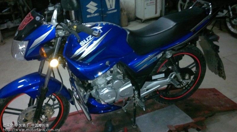 轻骑铃木GSX125-3G 四川南充地区什么价位! 