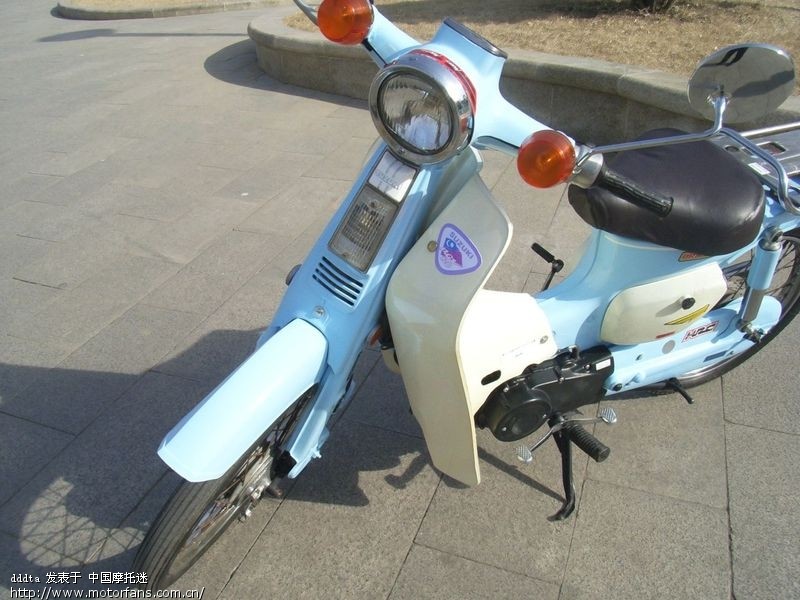 自己翻新的70年代铃木fr50弯梁摩托 - 维修改装