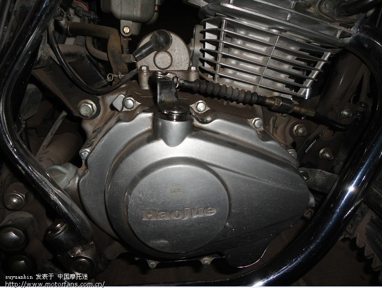 我的豪爵HJ150-3离合器拉杆问题? - 豪爵铃木