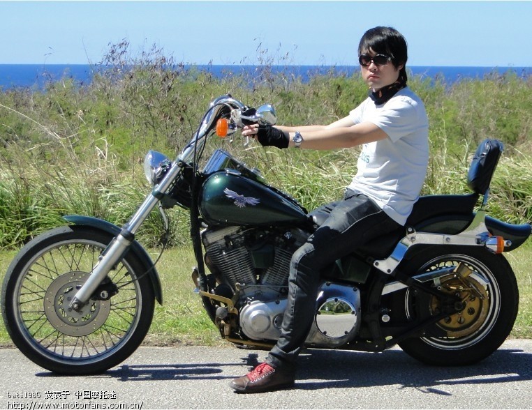 发几张SAIPAN骑哈雷的照片,以后大家去那里玩