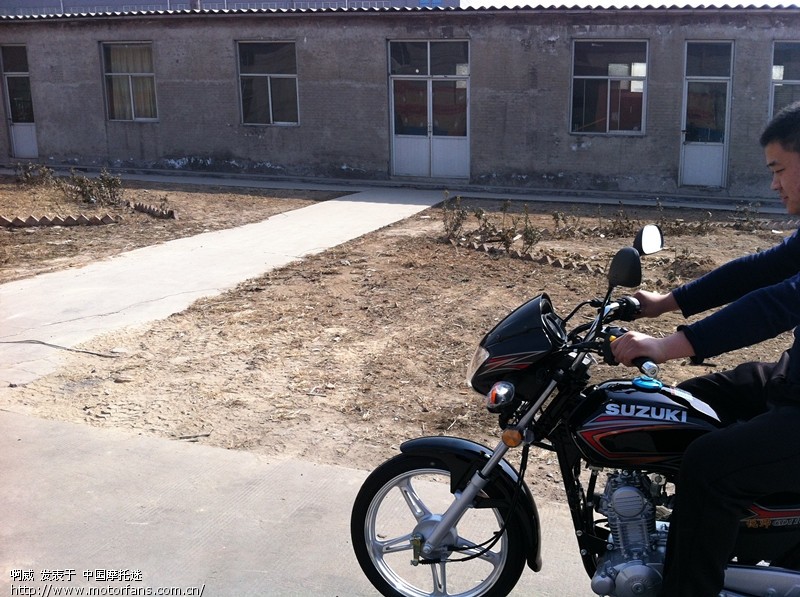 和朋友在石家庄豪爵公司装了台--GD110! - 豪爵