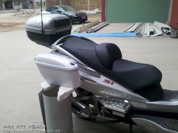 给捷马装边箱 - 摩托车论坛 - 春风动力 - 摩托车