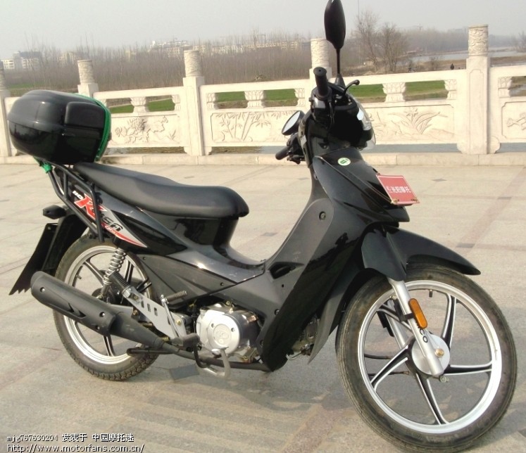 莫非我的是论坛里的第一辆光阳悦舞! - 弯梁世