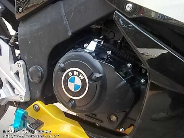 gp150发动机贴宝马标志 - 摩托车论坛 - 隆鑫摩