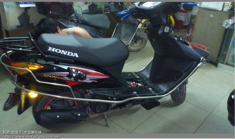 佳颖运动版改装GPS卫星定位 - 踏板论坛 - 五羊