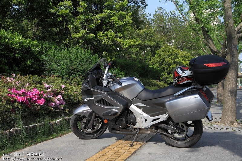 CF650TR 使用报告43页换象牌M5后胎,感谢您