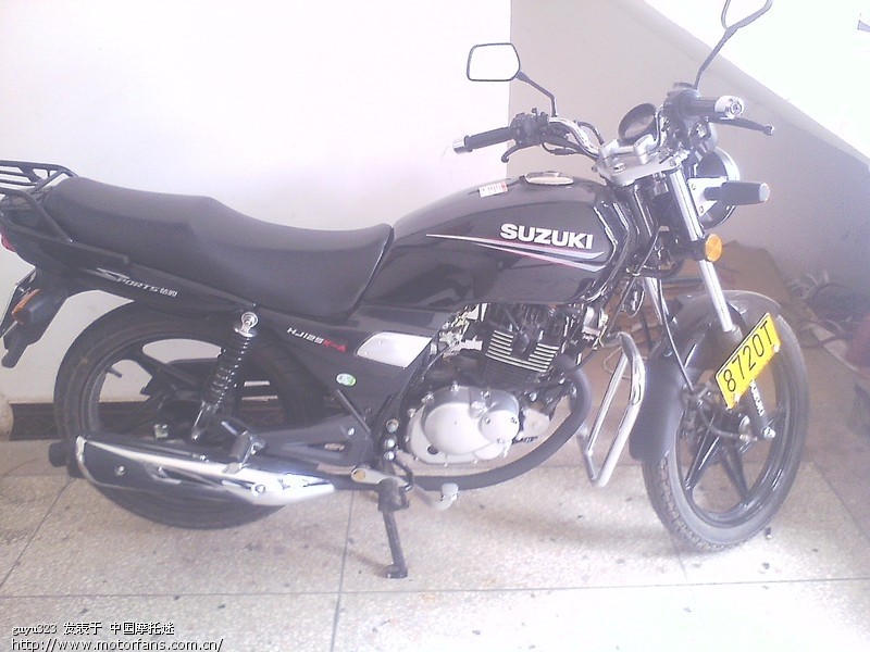 国三运动版黑钻豹 - 豪爵铃木 - 摩托车论坛 - 中
