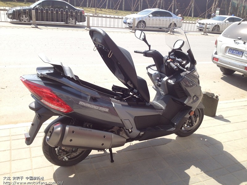 祝贺光阳王道700i北京上牌 - 光阳摩托 - 摩托车