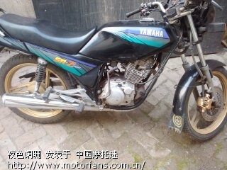 出售9成新自己收藏整车进口雅马哈劲豹SRZ1