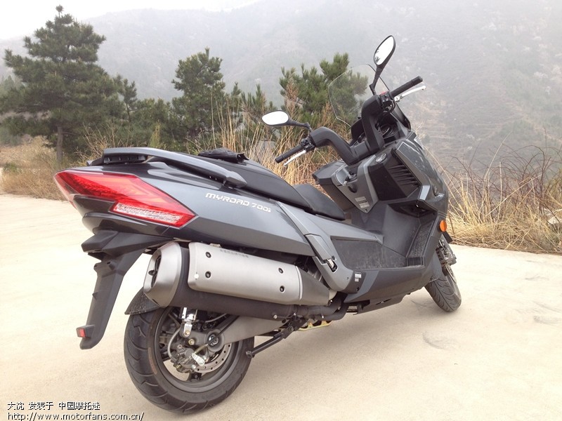 祝贺光阳王道700I北京上牌 - 天下大排 - 摩托车